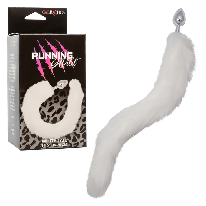 CalExotics Anal Running Wild Tail White