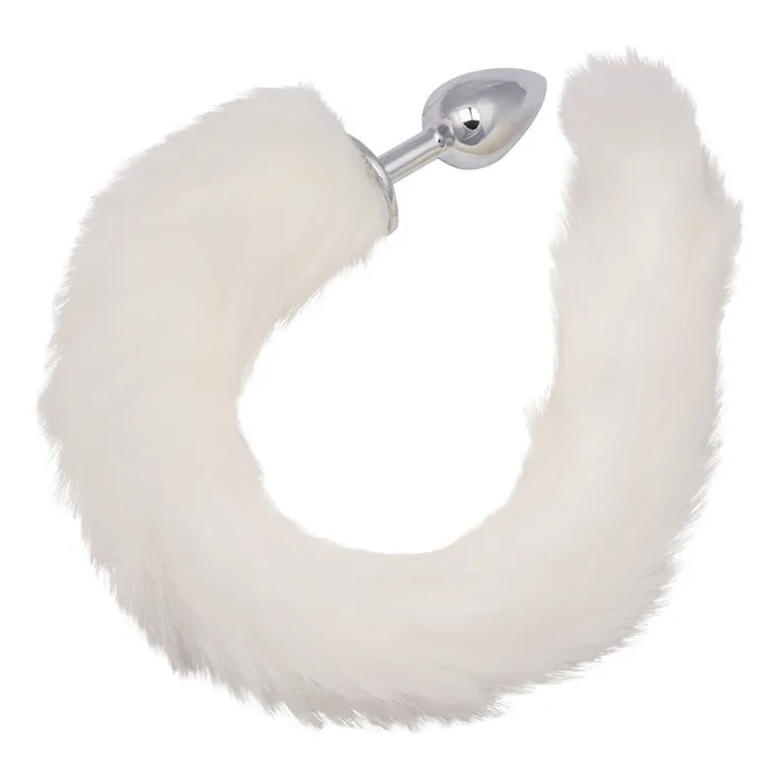 CalExotics Anal Running Wild Tail White CalExotics Anal Running Wild Tail White