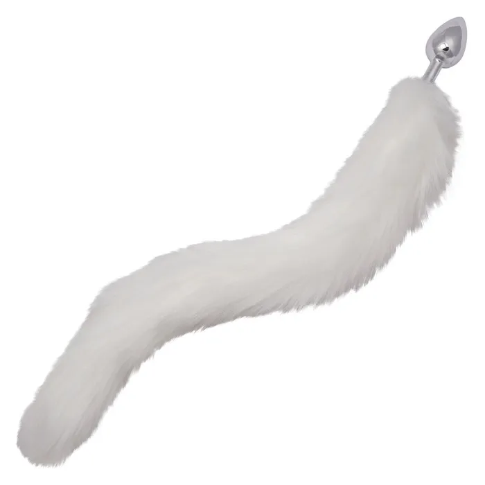 CalExotics Anal Running Wild Tail White CalExotics Anal Running Wild Tail White