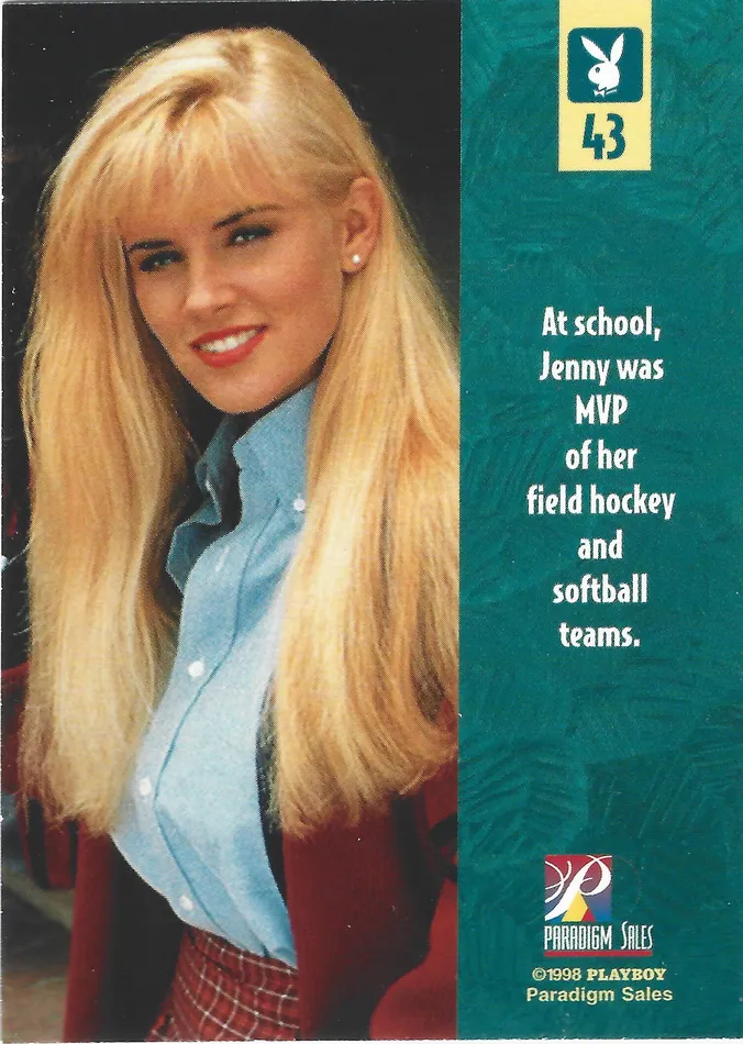 Anal Playboy Best Of Jenny McCarthy Card 43 Dans Cards Anal Playboy Best Of Jenny McCarthy Card 43 Dans Cards