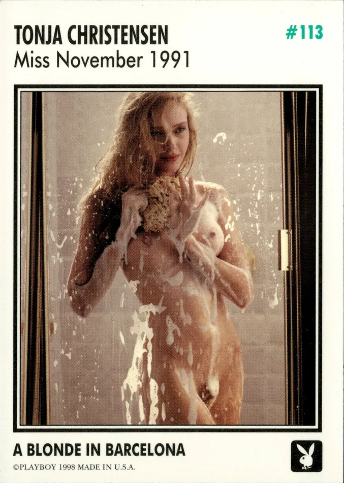 Dans Cards Couples Playboy Centerfolds November Edition Tonja Christensen Card 113 Dans Cards Couples Playboy Centerfolds November Edition Tonja Christensen Card 113