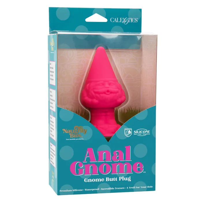 CalExotics Anal Naughty Bits Anal Gnome Gnome Butt Plug Pink