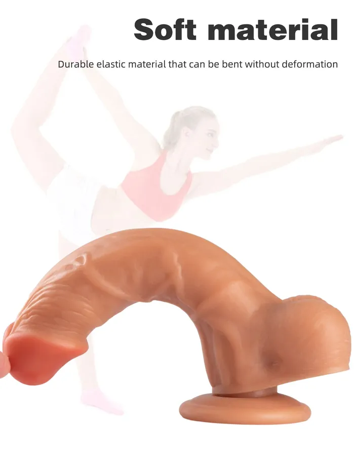 Domlust Anal Realistic Dildos for Women 79 inch Lifelike Silicone Dildo Female Sex Toys