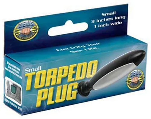 Electrosex Torpedo Plug Small 2024 Holiday Sale Male Sex Toys