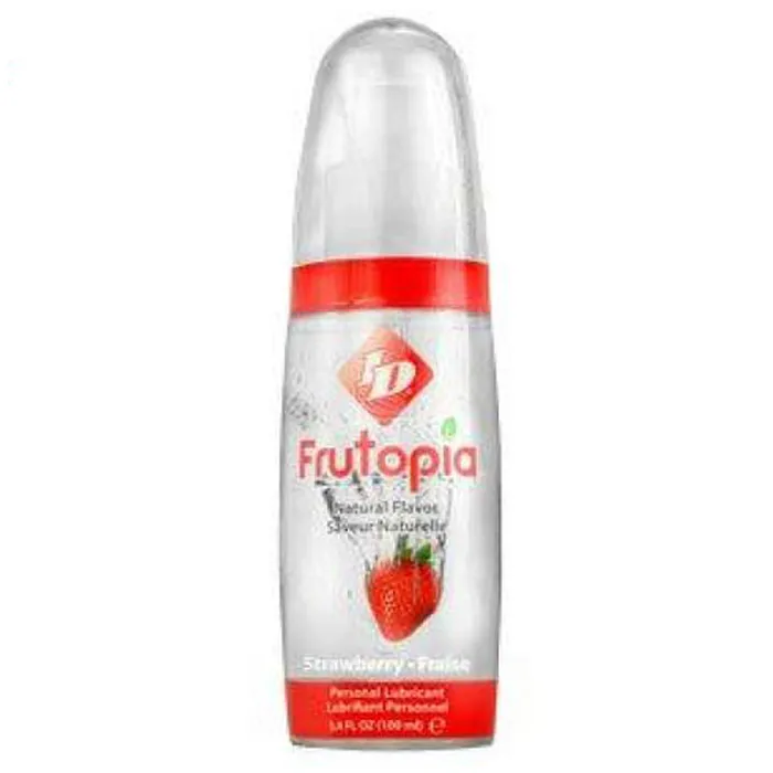 ID LUBRICANTS Male Sex Toys ID FRUTOPIA Strawberry 34 fl oz Pump Bottle