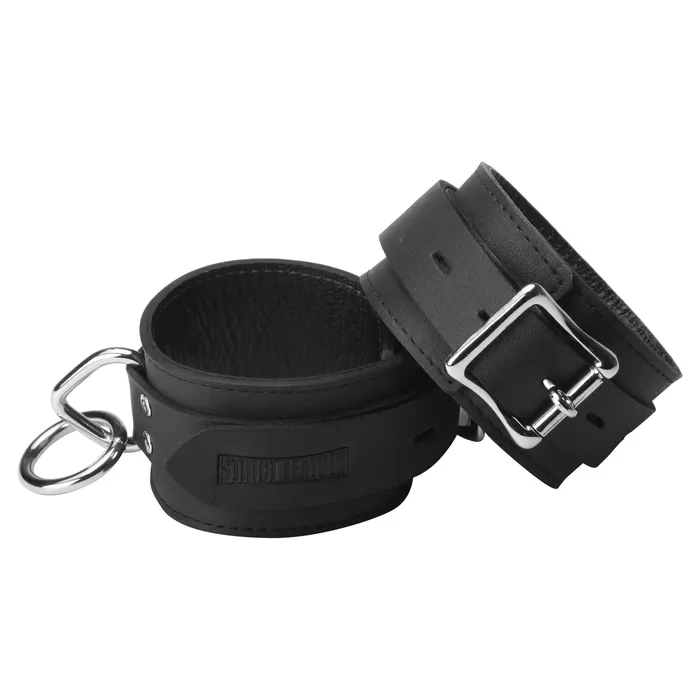 Strict Leather Standard Locking Wrist Bondage Cuffs XR Brands Restraints