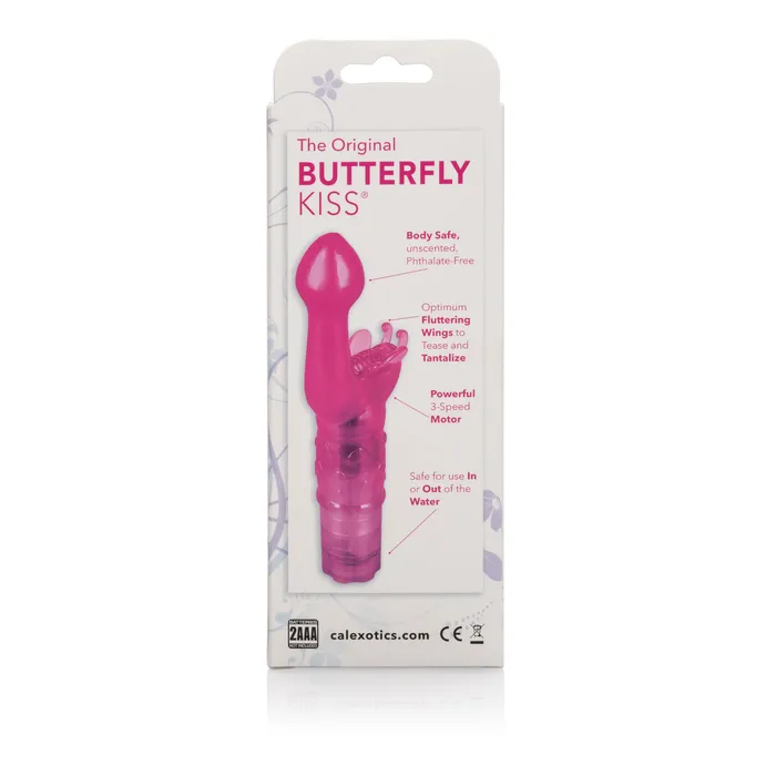 The Original Butterfly Kiss Pink CalExotics Vibrators The Original Butterfly Kiss Pink CalExotics Vibrators