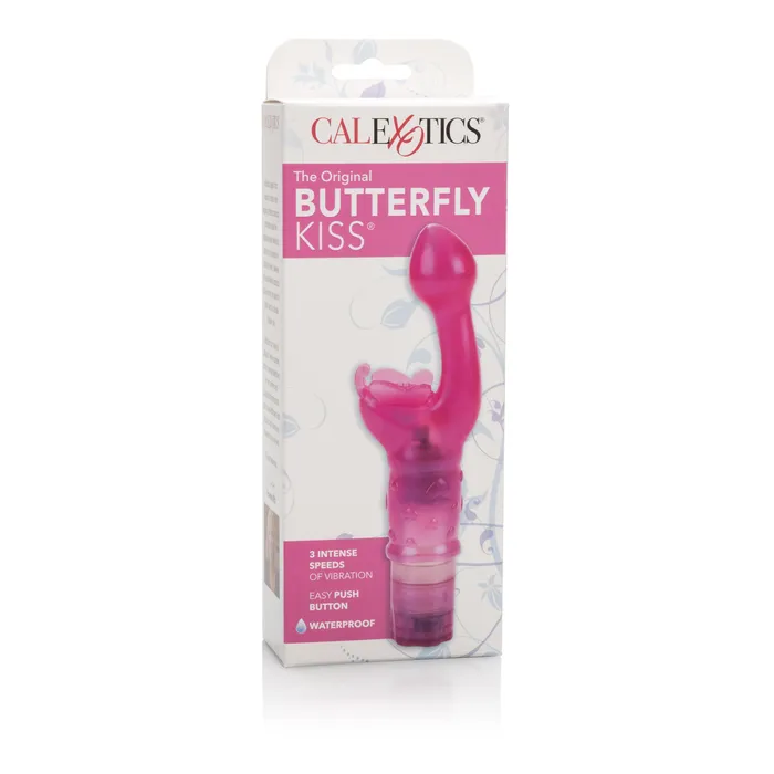 The Original Butterfly Kiss Pink CalExotics Vibrators The Original Butterfly Kiss Pink CalExotics Vibrators