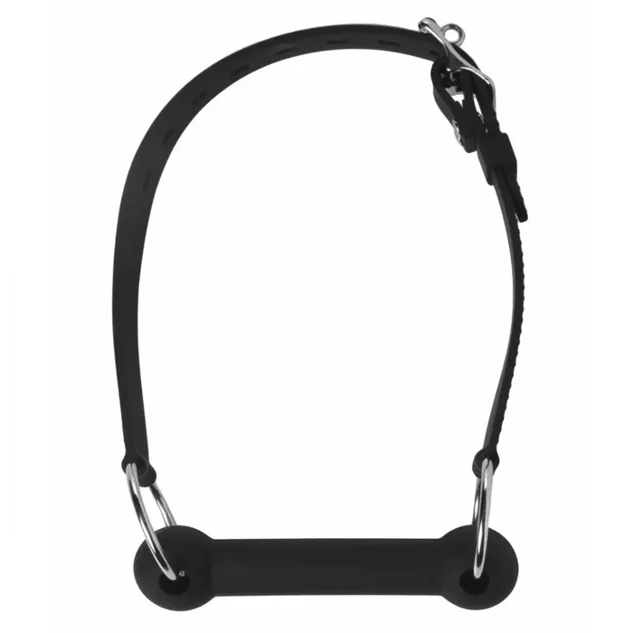 XR Brands Anal BDSM Pony Play Gag Mr Ed Lockable Silicone Horse Bit Gag XR Brands Anal BDSM Pony Play Gag Mr Ed Lockable Silicone Horse Bit Gag