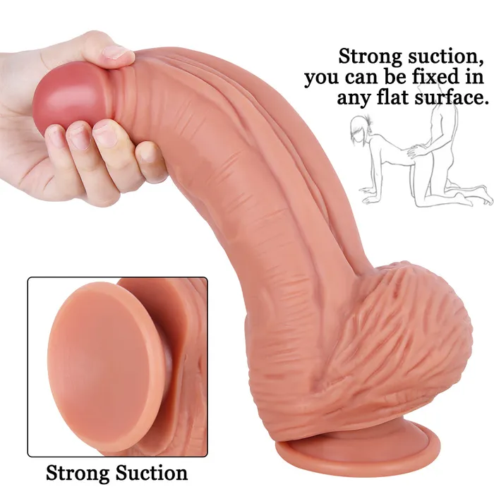  Anal Silicone Giant Thick Anal Dildo