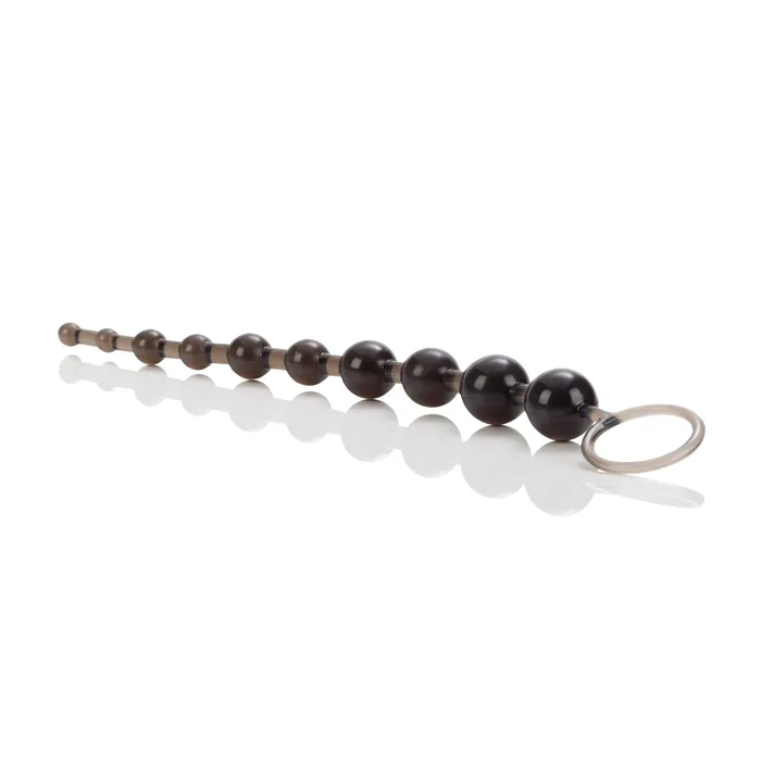 Calexotics Male Sex Toys Soft and Stretchy Fun Beads with Easy Retrieval Ring