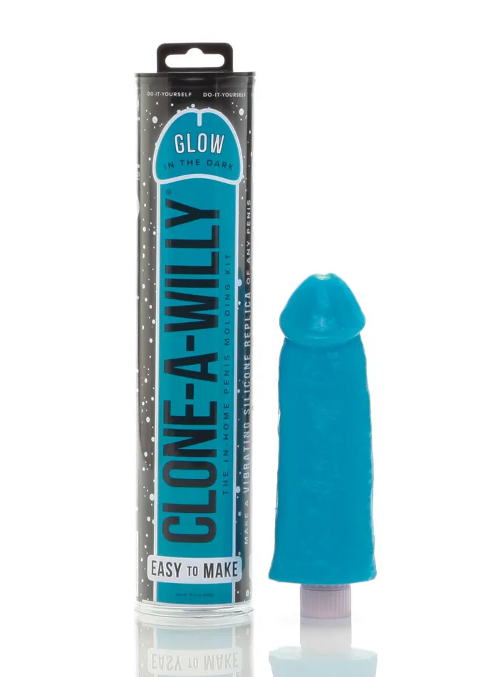 CloneaWilly GlowintheDark Kit Blue CloneaWilly Dildos CloneaWilly GlowintheDark Kit Blue CloneaWilly Dildos
