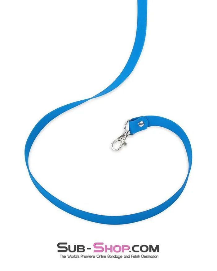 Idea Vibrators 1718MQ Tantric Blue Vegan Leather Long Leash MEGA Deal
