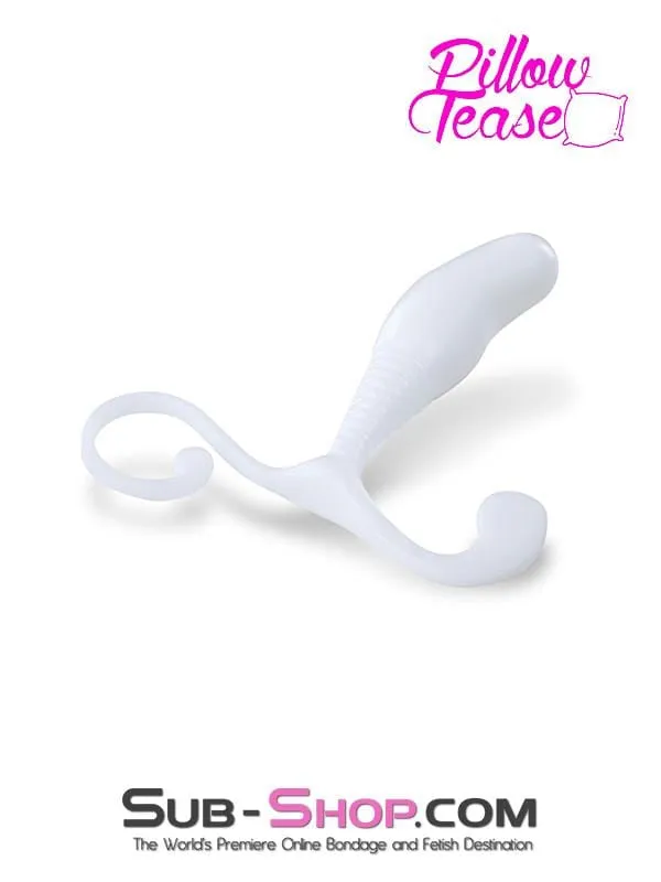 Moonwell Anal 2202M Shaped Prostate Plug w Perineum Stimulator LAST CHANCE Final Closeout