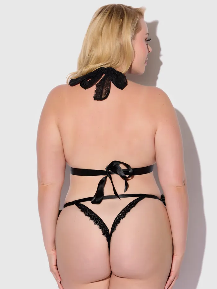 Couples Fredericks of Hollywood Rosalind Satin Lace Drop Off Crotchless Teddy Couples Fredericks of Hollywood Rosalind Satin Lace Drop Off Crotchless Teddy