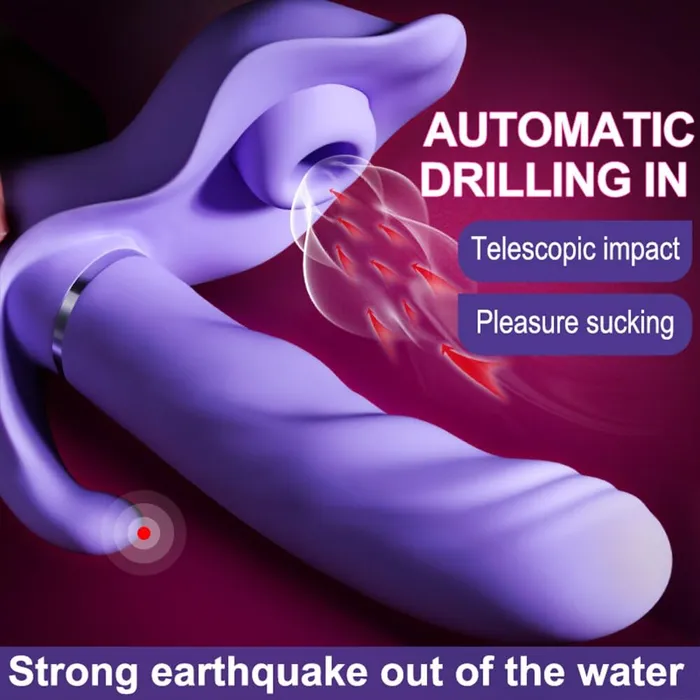 Female Sex Toys Telescopic Vibrator Clitoris Stimulator Vagina GSpot Massager Silicone Dildo Masturbator lurevibe