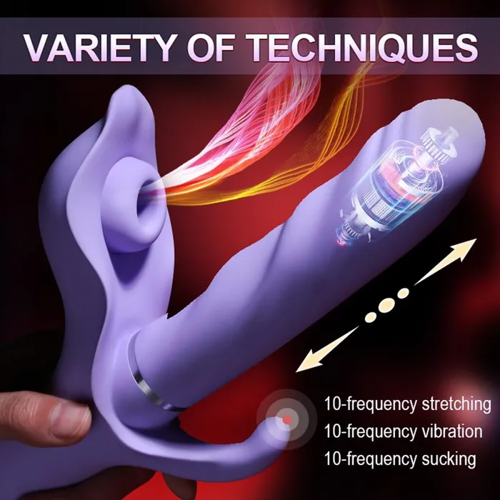 Female Sex Toys Telescopic Vibrator Clitoris Stimulator Vagina GSpot Massager Silicone Dildo Masturbator lurevibe