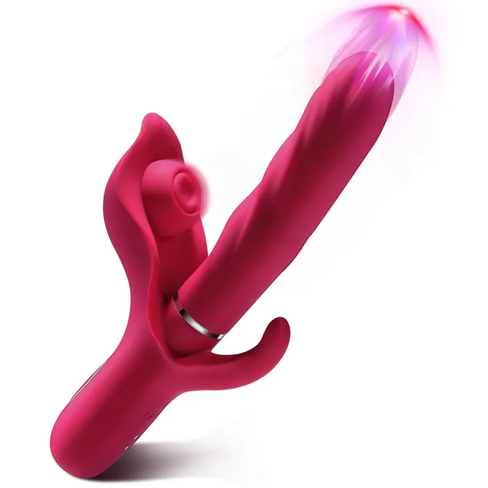 Female Sex Toys Telescopic Vibrator Clitoris Stimulator Vagina GSpot Massager Silicone Dildo Masturbator lurevibe