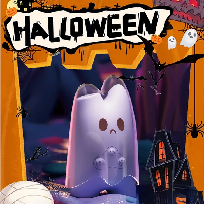 Lurevibe Male Sex Toys SHEYAY Ghost Vibrating Sucking Masturbator Halloween Limited