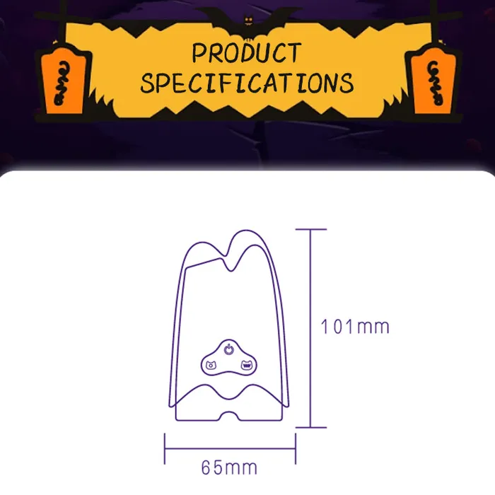 Lurevibe Male Sex Toys SHEYAY Ghost Vibrating Sucking Masturbator Halloween Limited