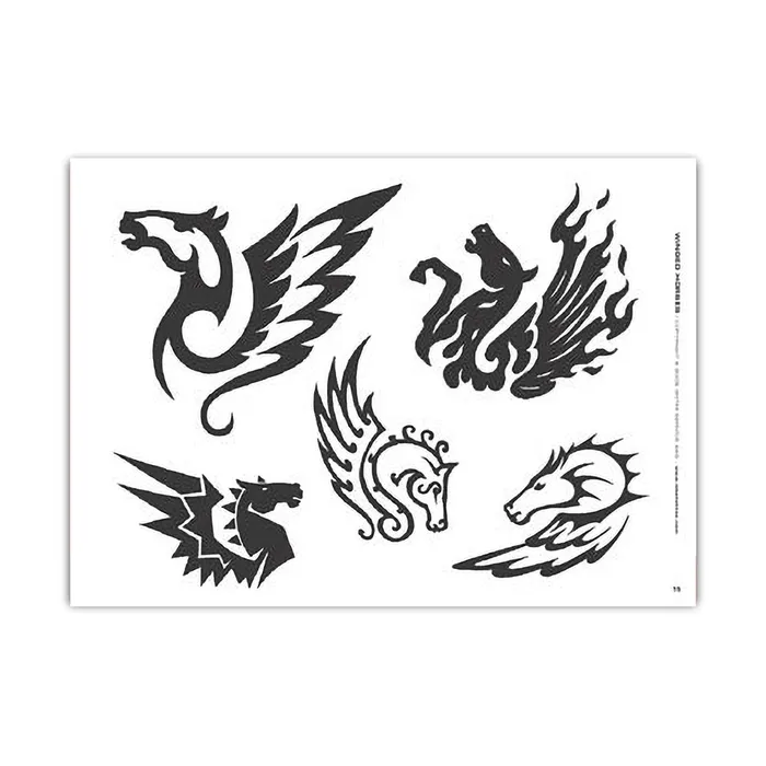 3ntini Tattoo Professionist 03 Tribal Animals Softcover Book Vibrators