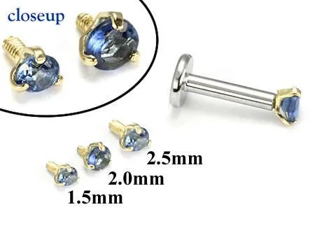 Anal Tilum Tilum 18g16g Internally Threaded Yellow Gold Dark Blue Jewel Top Price Per 1 Anal Tilum Tilum 18g16g Internally Threaded Yellow Gold Dark Blue Jewel Top Price Per 1