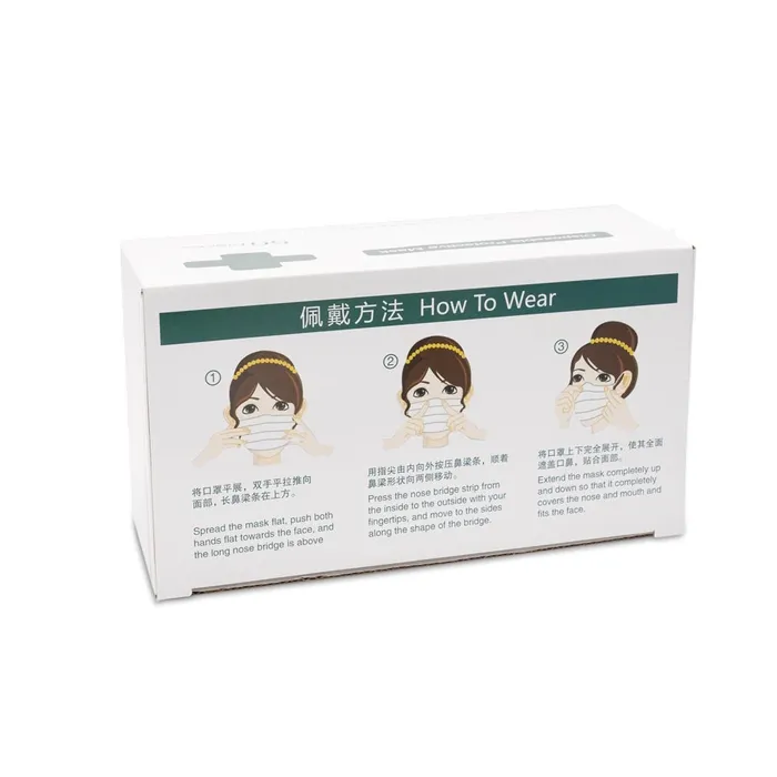 Blue Disposable Face Masks Box of 50 Painful Pleasures Vibrators