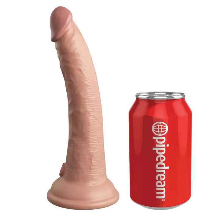 Dildos King Cock Elite 7 Vibrating Silicone Dual Density Dildo Vanilla Pipedream Products Dildos King Cock Elite 7 Vibrating Silicone Dual Density Dildo Vanilla Pipedream Products