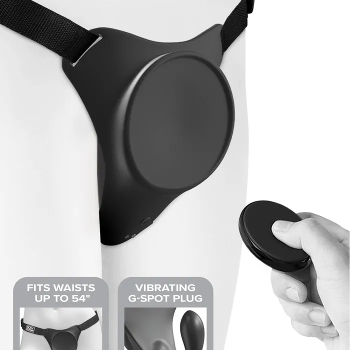 Female Sex Toys Body Dock GSpot Pro Vibrating Suction Cup Harness Pipedream Products