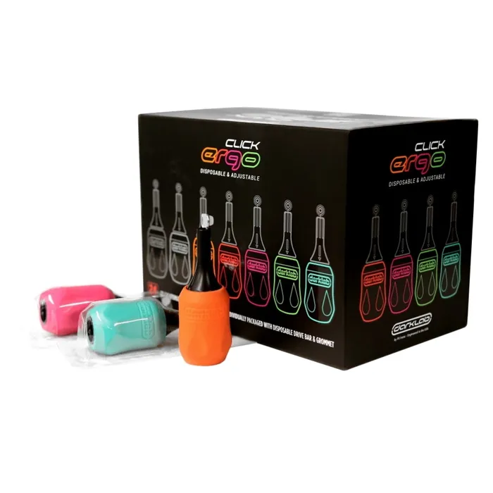 FK Irons Anal FK Irons Click Ergo Disposable Tattoo Grips Box of 24