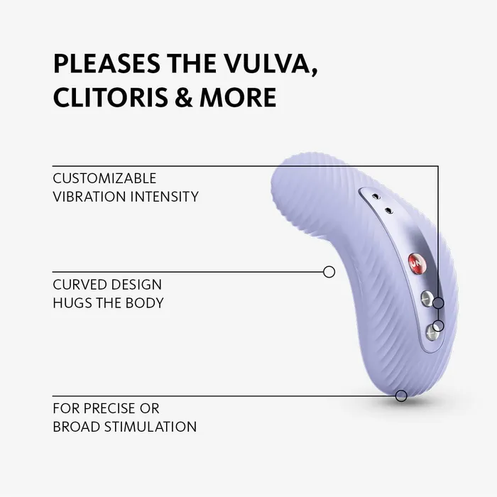 Fun Factory Laya 3 Lay On Humping Vibrator Soft Violet Fun Factory Female Sex Toys