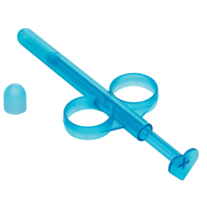 Lube Tube Lubricant Applicator Set of 2 Blue CalExotics Anal