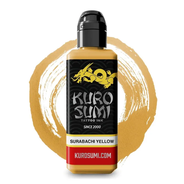 Male Sex Toys Kuro Sumi Surabachi Yellow Kuro Sumi Tattoo Ink Pick Size