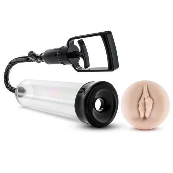 Performance VX5 Male Enhancement Penis Pump System with Realistic Sleeve Blush Male Sex Toys