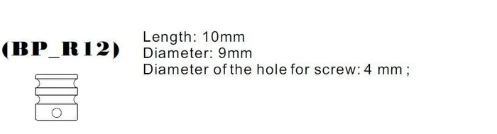 Precision Anal Copper Rear Binding Post M4 Metric Version 3