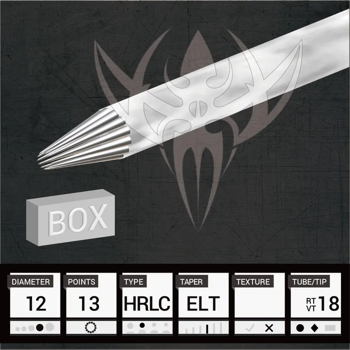 Precision Needles Female Sex Toys 12 Hollow Round Liner 35mm Taper Precision Needles Box of 50 Premade Sterilized Tattoo Needles