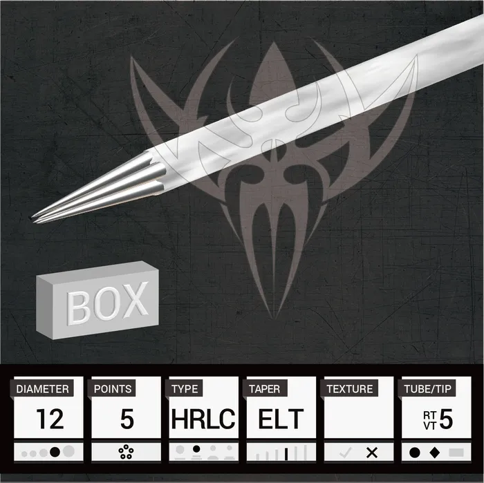 Precision Needles Female Sex Toys 12 Hollow Round Liner 35mm Taper Precision Needles Box of 50 Premade Sterilized Tattoo Needles
