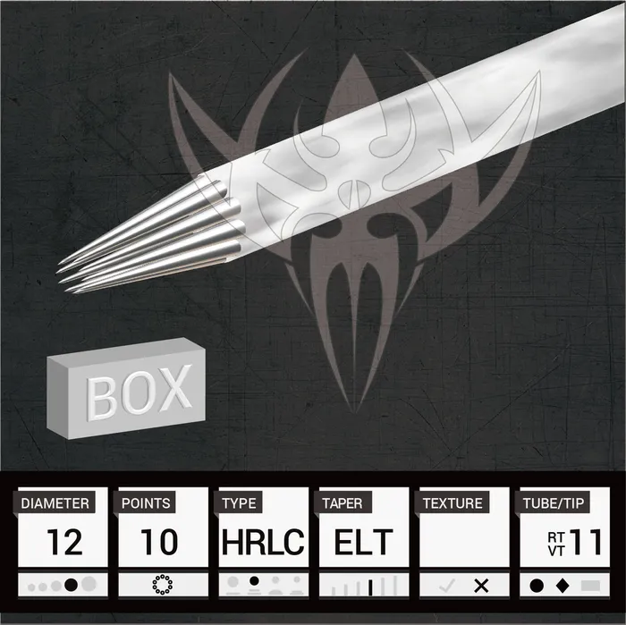 Precision Needles Female Sex Toys 12 Hollow Round Liner 35mm Taper Precision Needles Box of 50 Premade Sterilized Tattoo Needles
