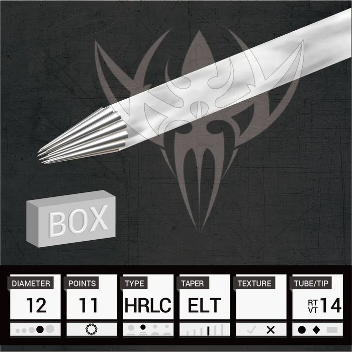 Precision Needles Female Sex Toys 12 Hollow Round Liner 35mm Taper Precision Needles Box of 50 Premade Sterilized Tattoo Needles