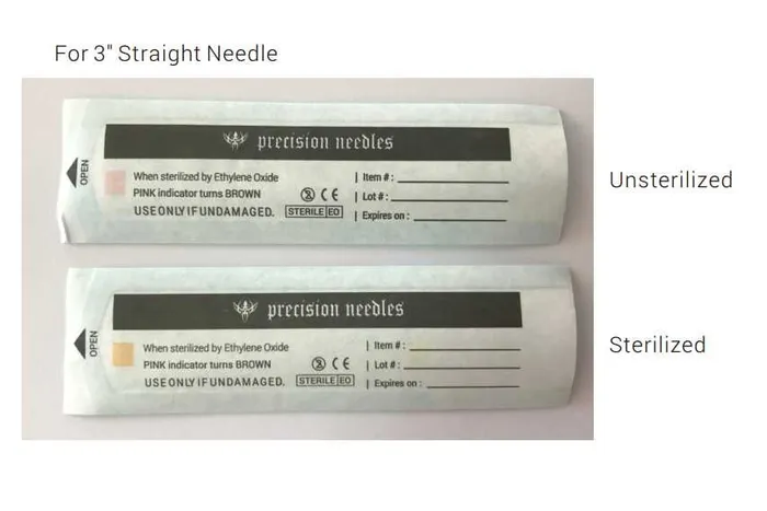 Precision Straight Body Piercing Needles Price Per Box Pick Size Precision Needles Female Sex Toys