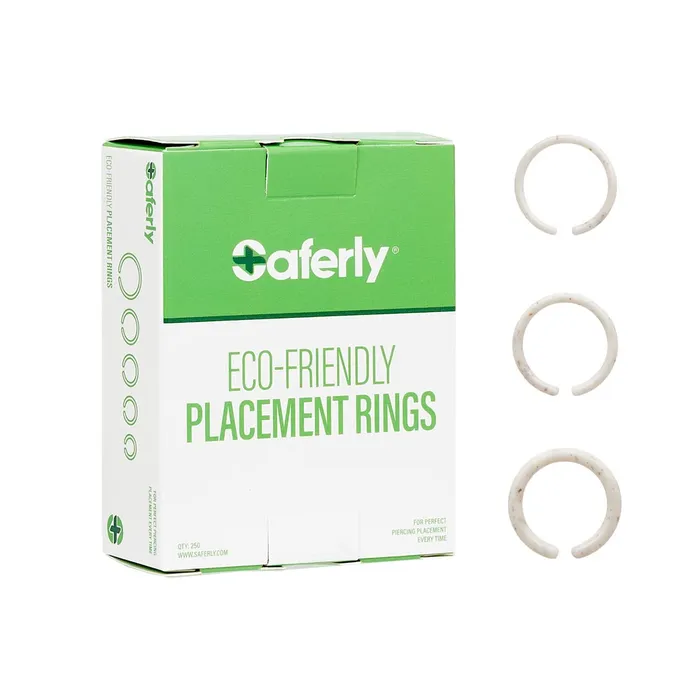 Saferly Biodegradable Placement Rings Box of 250 Saferly Anal