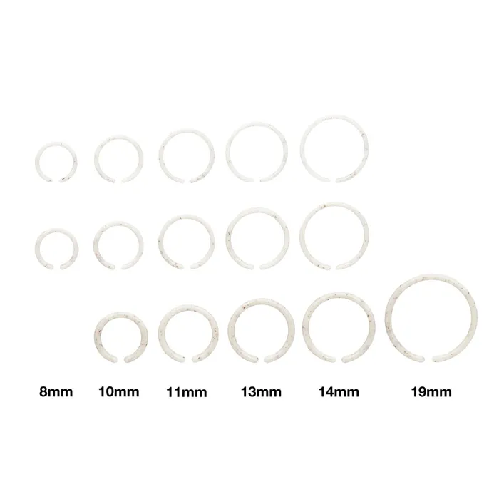 Saferly Biodegradable Placement Rings Box of 250 Saferly Anal