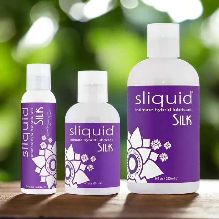 Sliquid LLC Anal Sliquid Naturals Silk Intimate Hybrid Lubricants