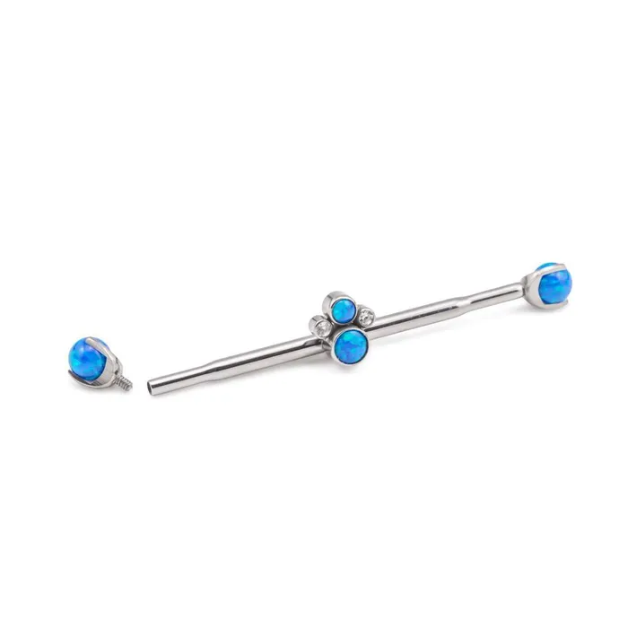 Tilum Tilum 14g 38mm Titanium Internally Threaded Straight Barbell Shaft with One Internal 12mm Threaded Center Hole Price Per 1 Female Sex Toys