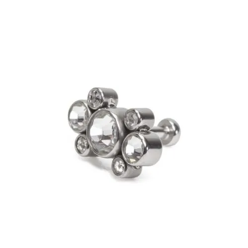 Tilum Tilum 18g16g Internally Threaded Jewel Galaxy Cluster Top Price Per 1 Vibrators