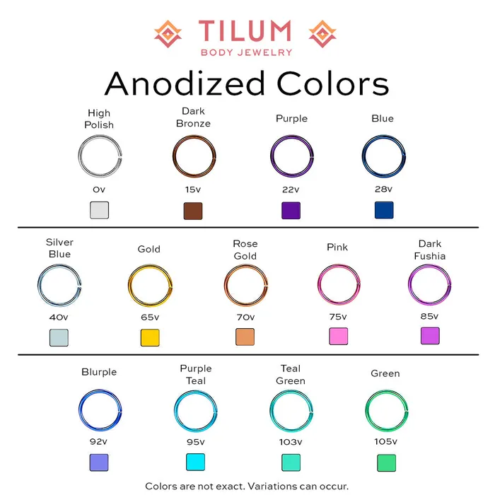 Tilum Tilum Simple Jeweled Crescent Titanium Threadless Top Price Per 1 Vibrators