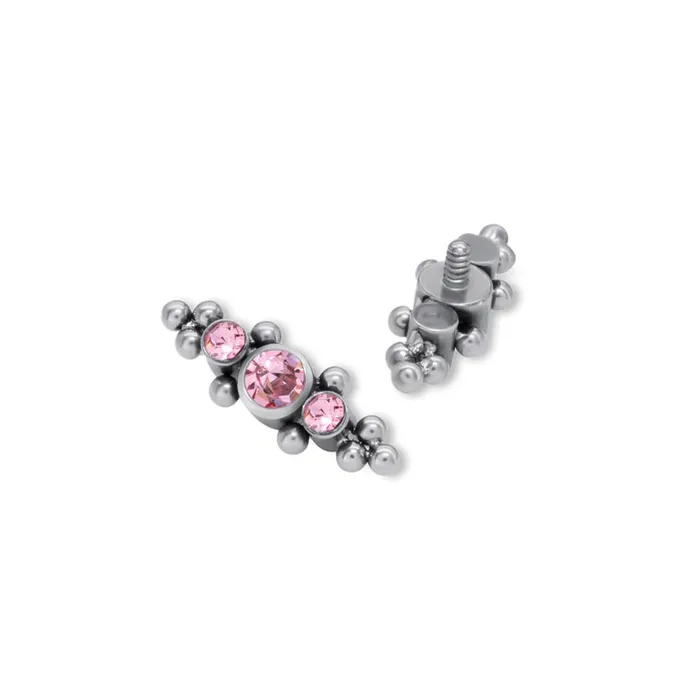 Tilum Vibrators Tilum 18g16g Internally Threaded Polar Jewels Titanium Top Price Per 1
