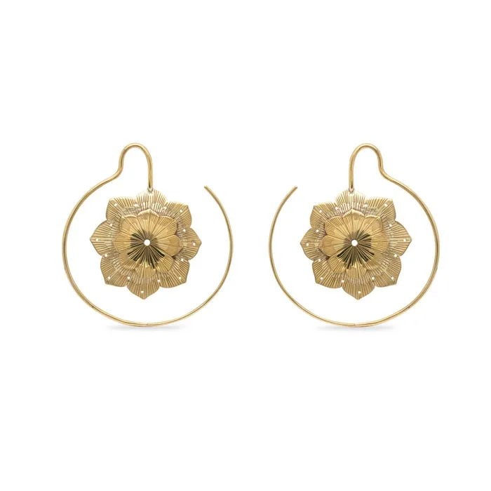 Vibrators 12g Replete Daffodil Brass Earrings Price Per 2 Elementals Organics Vibrators 12g Replete Daffodil Brass Earrings Price Per 2 Elementals Organics