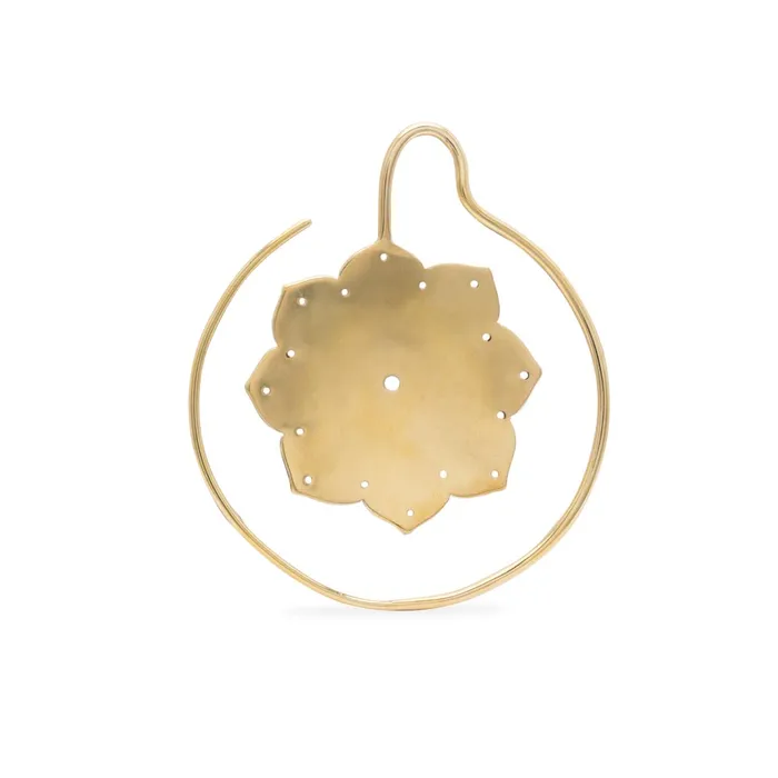 Vibrators 12g Replete Daffodil Brass Earrings Price Per 2 Elementals Organics