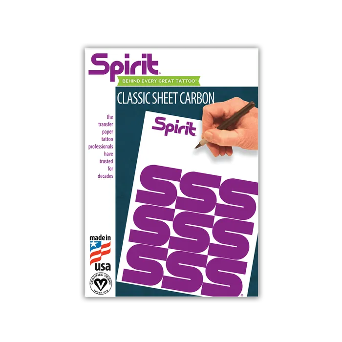 Vibrators Spirit Spirit Tattoo Carbon Sheet Paper 812 x 11 200 Sheets